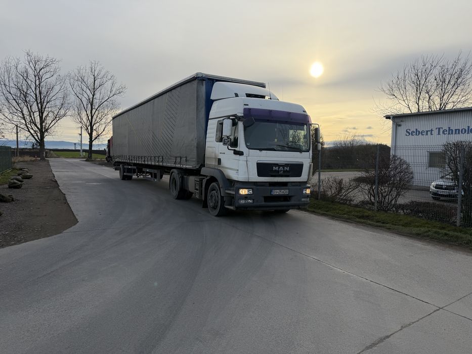 Vand man tgm 2011 + semiremroca o axa