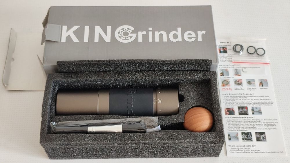 Kingrinder K6 rasnita manuala cafea