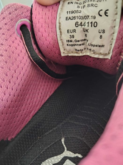 работни предпазни обувки Puma номер 39, Uvex-38 номер