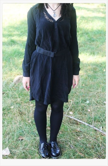 Camasa neagra cu plasa si inimioare KOOKAI Rock Goth Punk