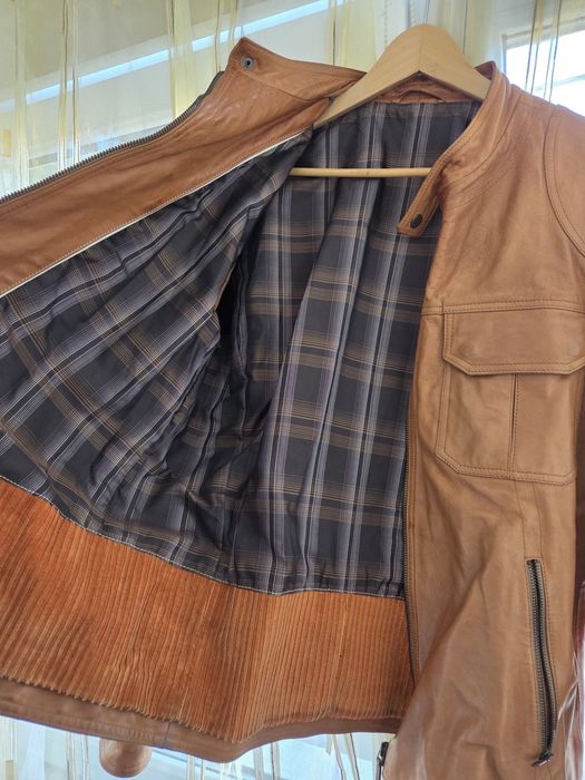 Geaca piele pt  barbati