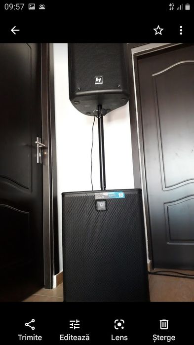 Boxe electro voice profesionale