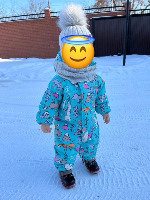 Комбинезон детский зимний б/у crockid