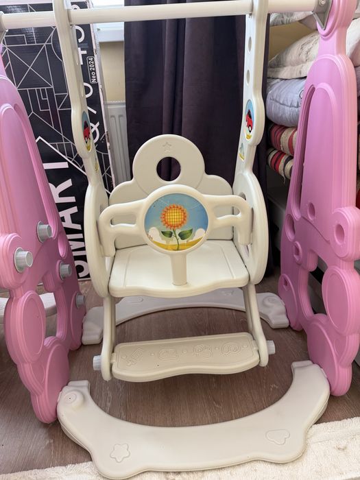 Игровой комплекс горка качеля