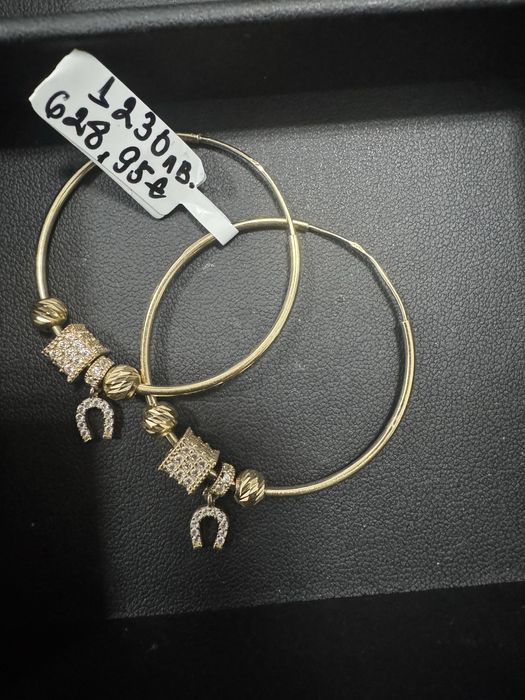 Дамски обеци Пандора хълки