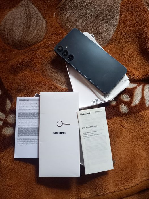 Samsung A16 ideal tiniq 128GB hotira 6GB aperativka karobka dakument.