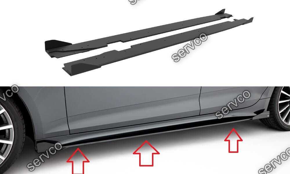 Praguri si flapsuri Audi A5 Sportback F5 2019-2024 v3 - Maxton Design