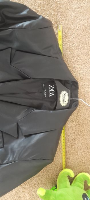 Sacou imitatie piele Zara, marime 36