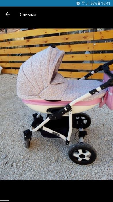 Бебешка количка Cleo Lux