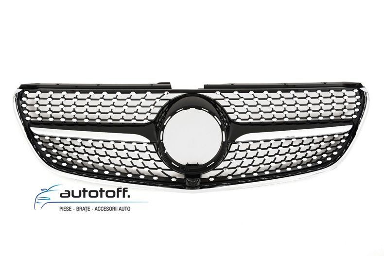 Grila compatibila cu Mercedes V-Class W447 (14-19) model Diamond
