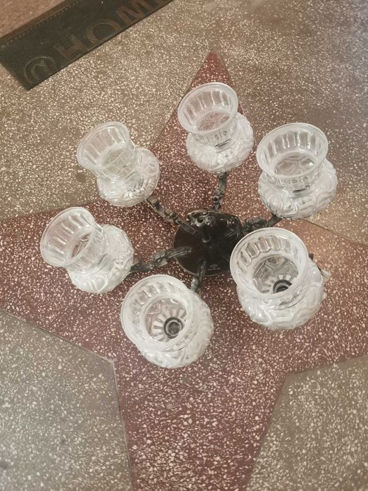 Candelabru Guban vintage anii 70-80