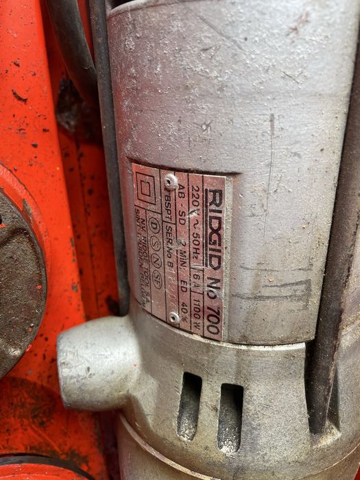 Ridgid 700 filiera electrica