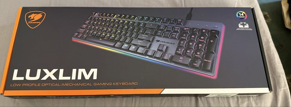Tastatura lowprofile mecanica Cougar Luxlim