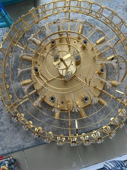 Люстра хоустальная (1*1 большая )