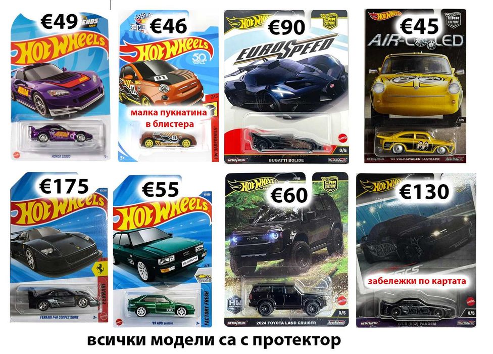 Хот Уилс Hot Wheels RLC, Fast Furious, Car Culture, Boulevard, Formula