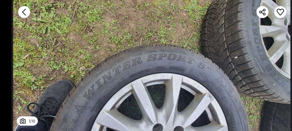 255/55/18 - Комплект Touareg Гуми