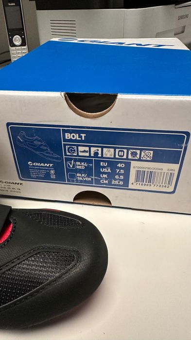 Велотуфли Giant Bolt