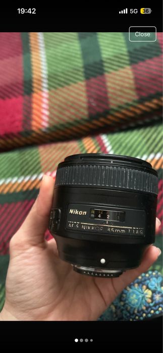 Obiectiv Nikon 85mm F1.8 F mount