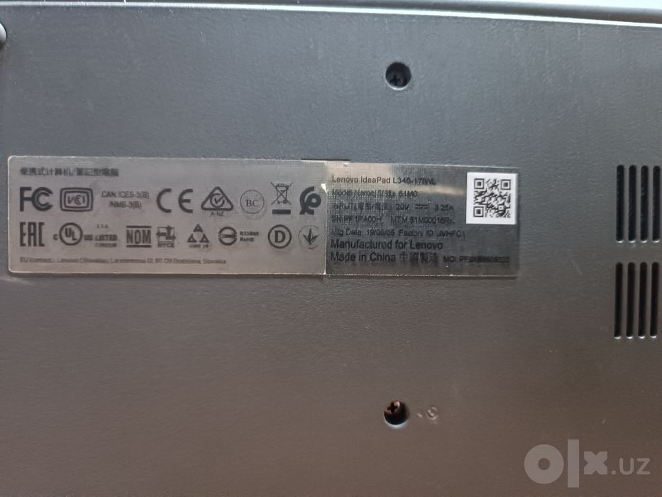 Noutbuk Linovo IdeaPad L340-17lVVL