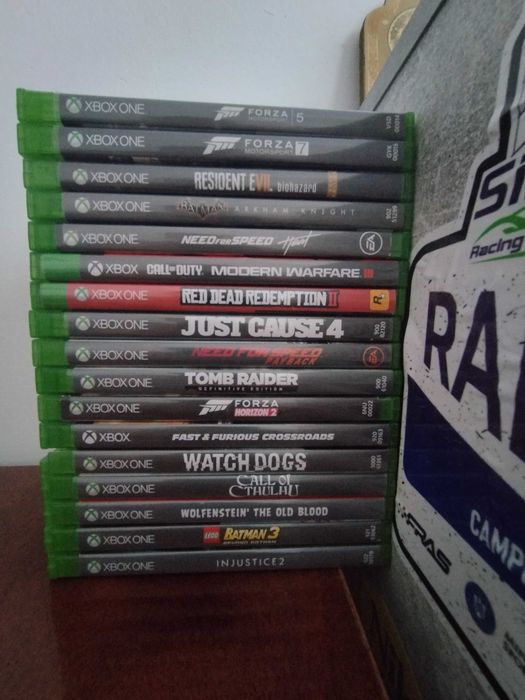 Jocuri Xbox one de vânzare prețurile sunt afișate pe poză