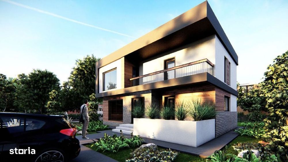 Proiect deosebit! 3 BAI! Vila 4 camere, 120 mp utili, Breazu