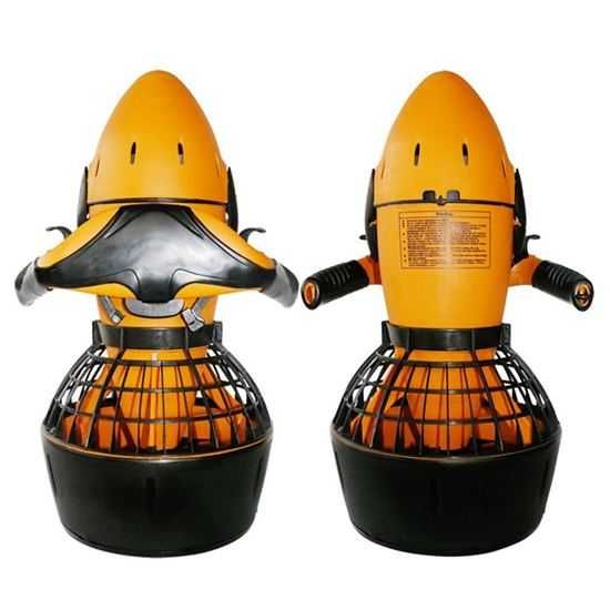 Подводен скутер Dolphin, 300W или 500W, жълт, 2 скорости