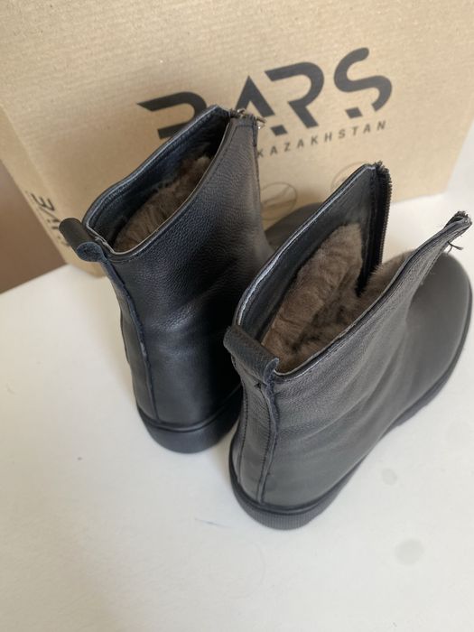Сапоги кожаные мех 31р