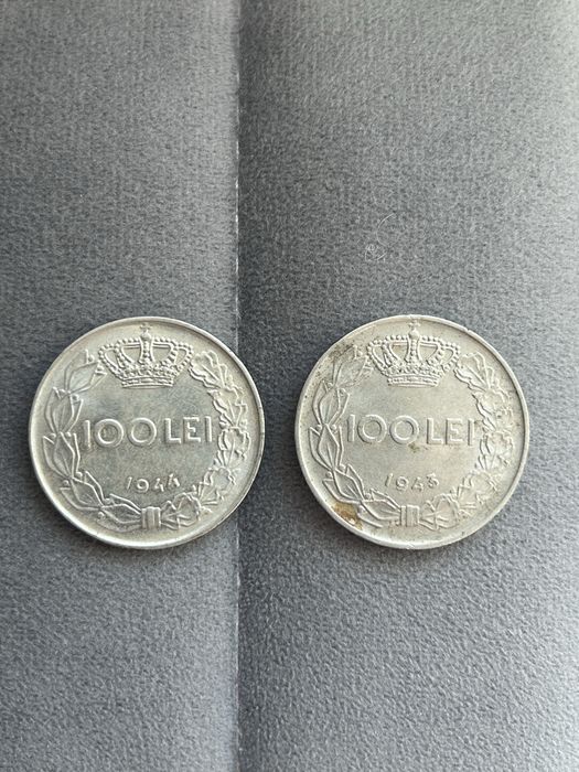 Moneda 100 lei -1943 -Regele Mihai