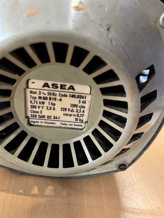 Motor electric de 0,75 kw