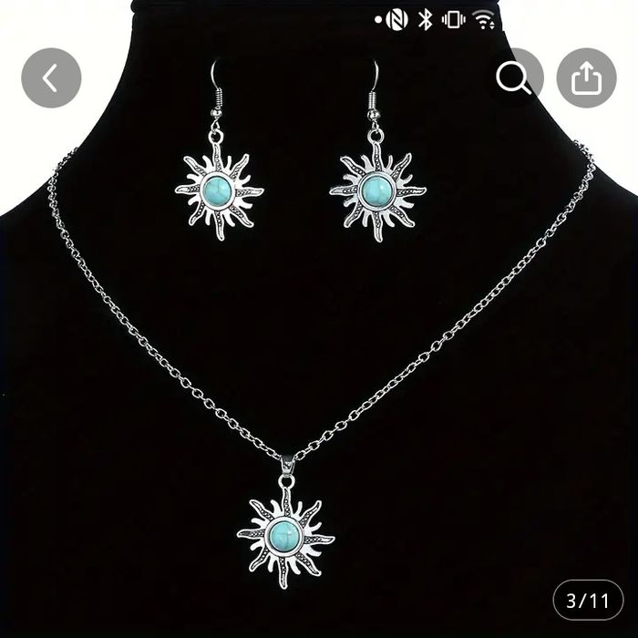 Обеци Колие Плюс Гривна Моден комплект бижута