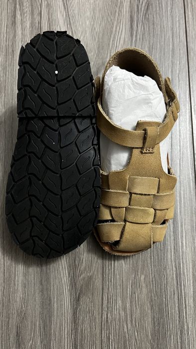 Sandale piele naturala zara marimea 23