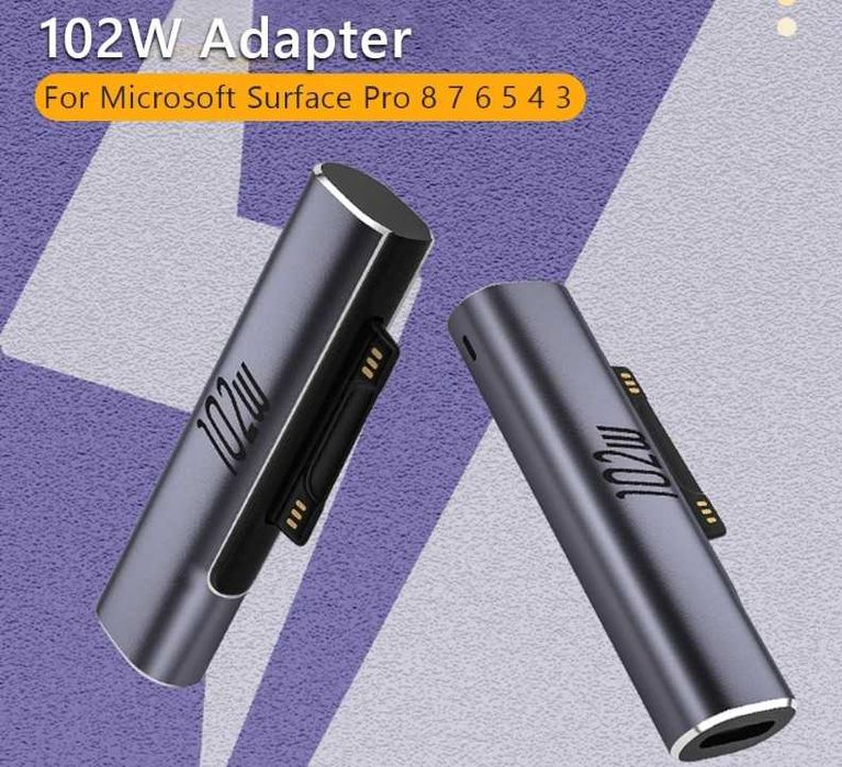 Mufa , adaptor alimentare Surface Pro 3 4 5 6 Go Surface Book 1 2 3