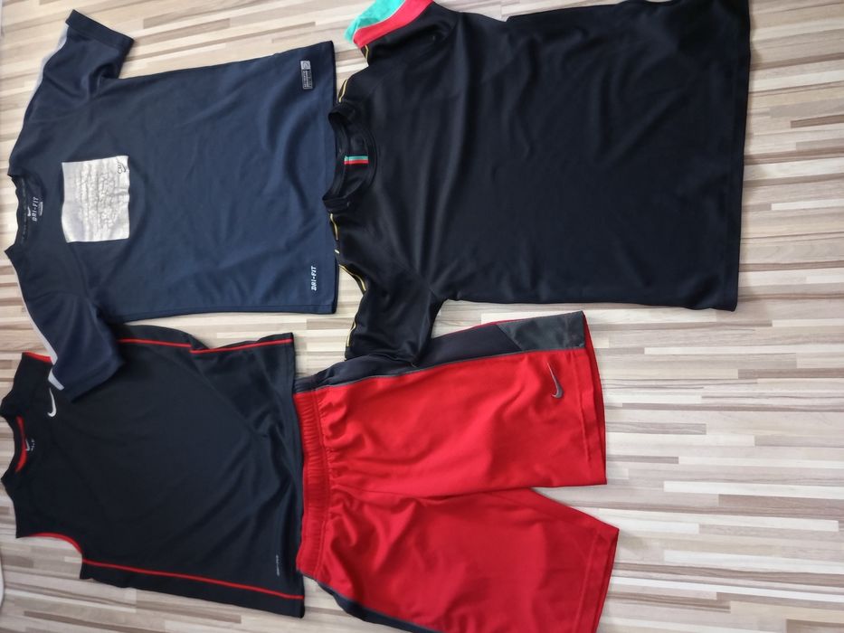 Къси панталони и тениски Nike и UNDER ARMOUR ,размер S ,цена 25лв