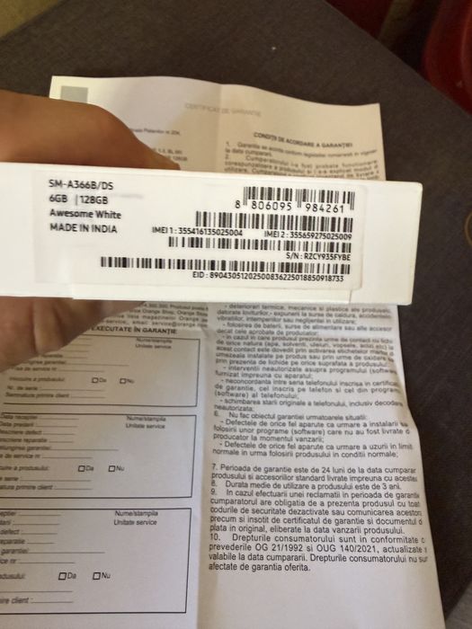 Vand samsung a36,5g,127gb ,sigilat,garantie 2 ani