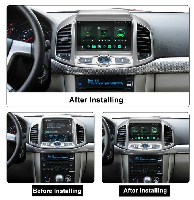 Мултимедия Двоен дин за Chevrolet Captiva с екран Навигация Android