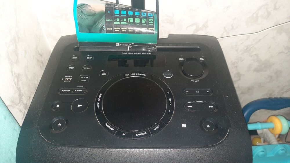 Колонка мигисистема Сони