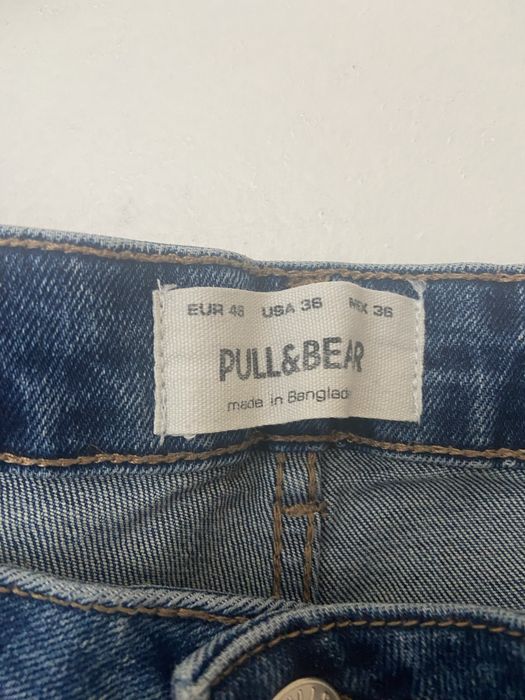 Дънкови панталонки Pull&bear