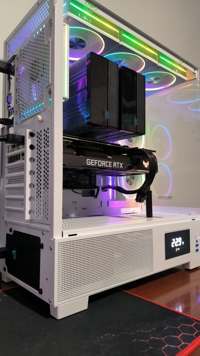 PC Gaming Ryzen 7 9800X3D/RTX3070/32GB RAM/SSD 2TB/650W PSU/Kian White