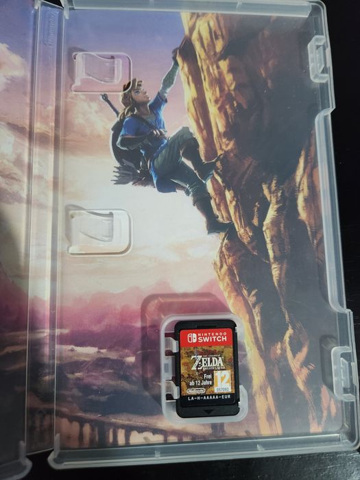 Zelda Breath of the Wild Nintendo Switch