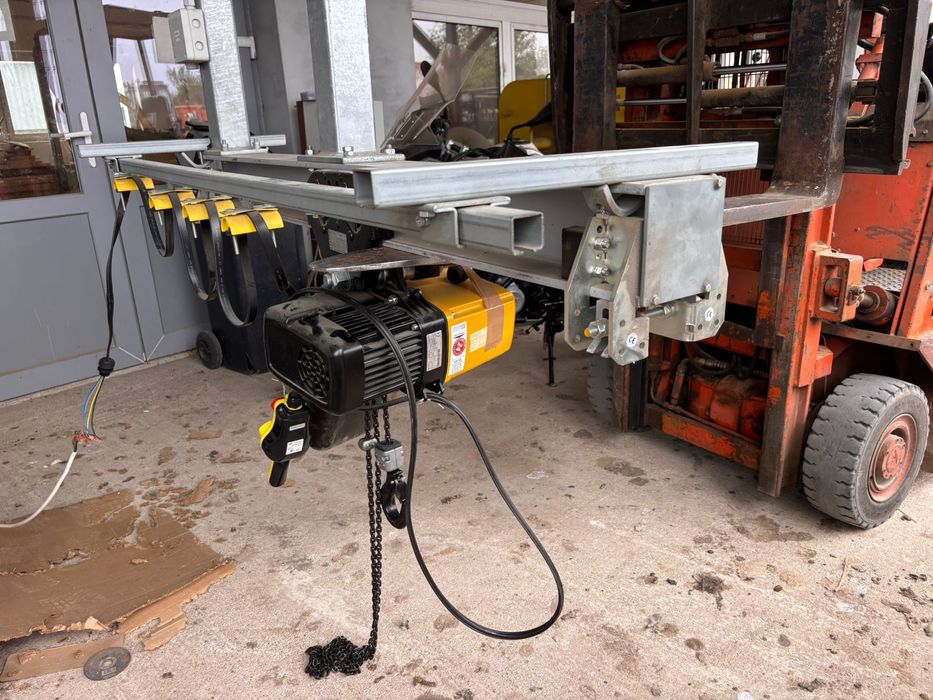 Macara palan  electric cu lanț GIS GP250/1NF – 250 kg, 400V, Elveția