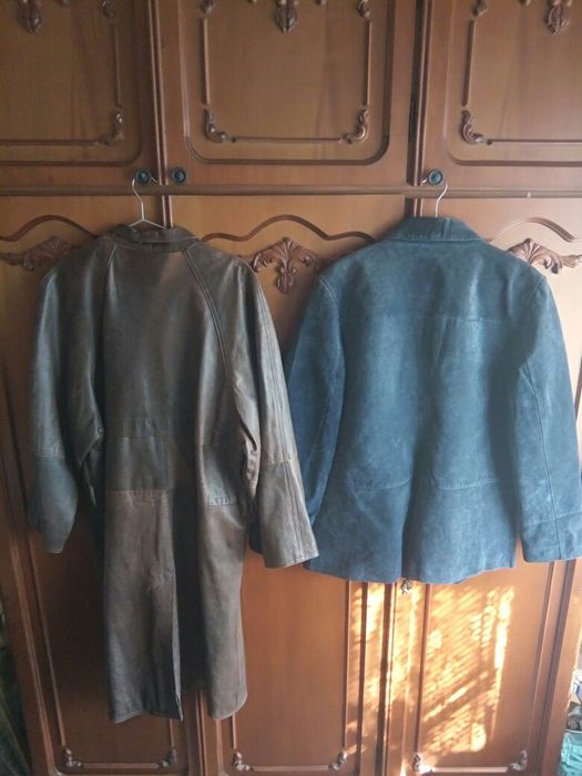 Geci piele naturala si ecologica + fusta piele naturala