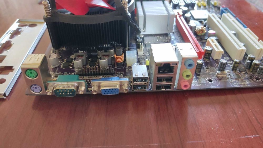 Плата + проц + ОЗУ \ LGA 775 \ порты COM, LPT для ЧПУ, терминалов