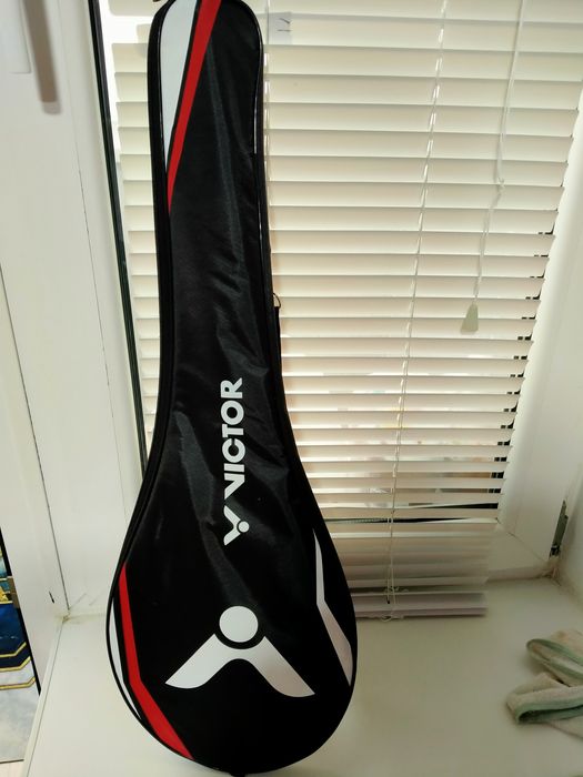 VICTOR ракетка для бадминтона,чехол.