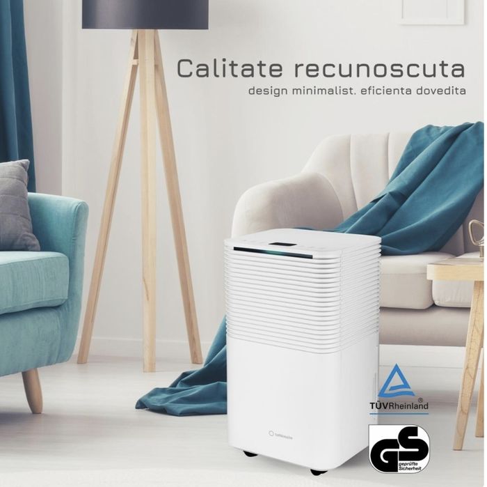 Dezumidificator, 65 mp, foarte silențios și eficient