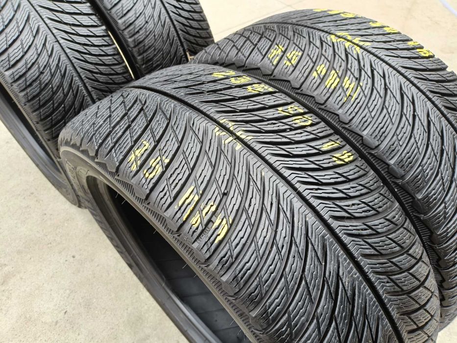 Set 4 anvelope de iarna 235 50 18 michelin pilot alpin 5 profil 7,8 mm