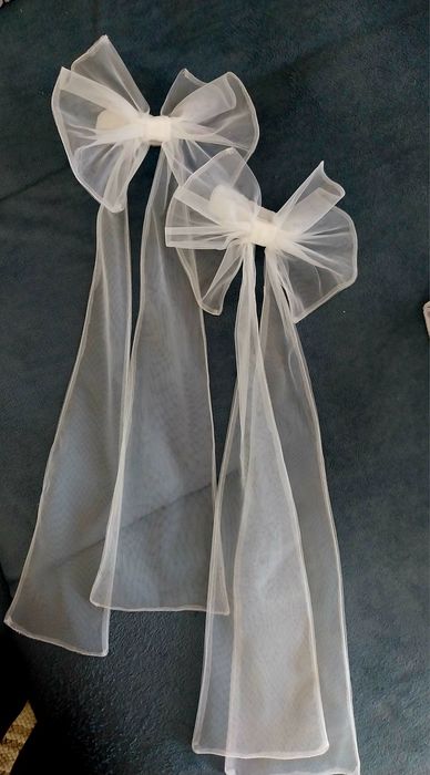 Funde elegante din tulle- accesorii mână nunta