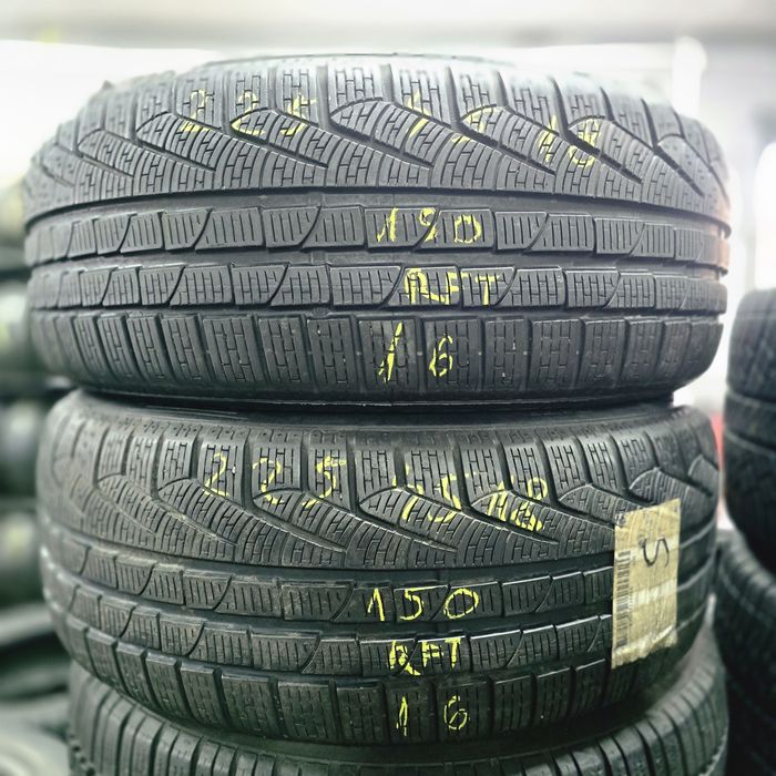2x 225/45/18 M+S PIRELLI RUNFLAT Stare excelentă
