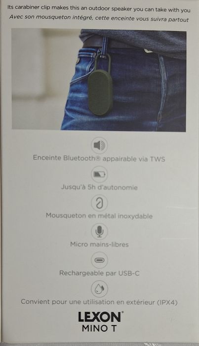 Boxa Lexon Mino T rezistenta la apa
