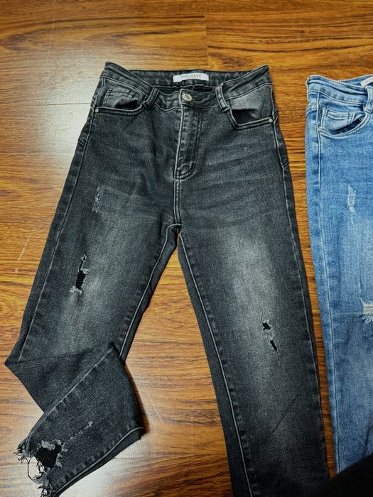 Дамски дънки ХС/С размер ЕЛАСТИЧНИ!