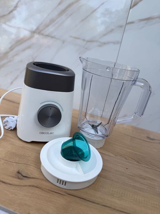 Блендер Cecotec Power Black Titanium 1300Max, 1300 W, 2 скорости, 1.5л